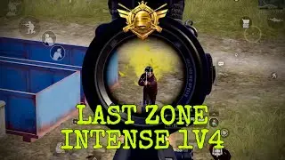 😤 Intense 1V4 in Last Zone | BGMI 🇮🇳 | iPad Air 4th Gen