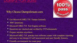 Proven Success Formula for Group Microsoft MB2-718 Test