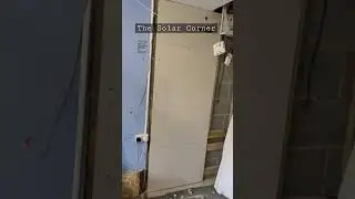 The Solar/Electrical Corner is finally being finished 😃