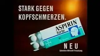 Aspirin forte Werbung 1990