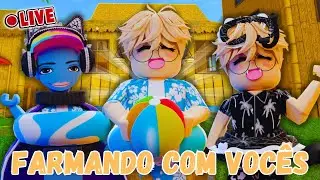 🔴 AO VIVO 🔴 FARMANDO BOLINHAS DE PRAIA NO MM2!