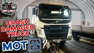 will our CRASH DAMAGED TRUCK ever pass an MOT? - EP06 #whatawaste