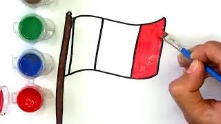 HOW TO DRAW THE FLAG OF ITALY