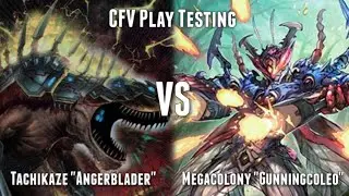 CFV Standard Play Testing// Tachikaze vs. Megacolony V-EB09