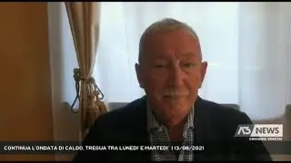 CONTINUA L'ONDATA DI CALDO, TREGUA TRA LUNEDI' E MARTEDI'  | 13/08/2021