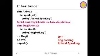 Inheritance in Python