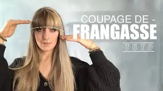 Comment couper sa frange soi-même + Revue produits Maybe Paris