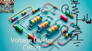 Voltage Divider Circuit Explained with LED Practical Example | Electronics Tutorial #voltagedivider