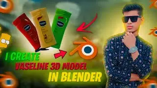 How I Created Vaseline 3D Product in Blender (in 1 Week) 