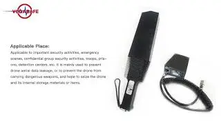 Handheld UAV Control Equipment Anti Drone System Work For Drone Controlled Signals DJ500