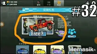 Hill Climb Racing 2 Chinese #32! New paint of Super-Diesel & New driver in 10 october 2017 year