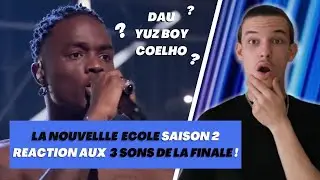 REACTION AUX 3 SONS FINAL DE LA NOUVELLE ECOLE SAISON 2 : YUZ BOY, COELHO, DAU ! Yafama, Finale, AMF