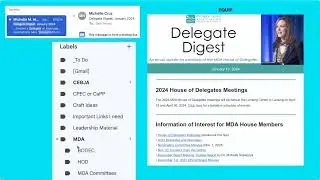 2024 Introduction to the MDA House of Delegates