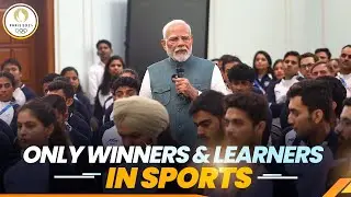PM Modi encourages Olympians, says there are no losers in sports, only winners and learners