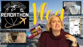 The Amazing Readathon/July Reading Vlog