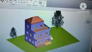32'x32' West facing house design # revit architecture design # 3 bhk house 🏡 design