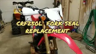 CRF250L Fork Seal Replacement