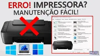 ERRO NA IMPRESSORA? MANUTENÇÃO FÁCIL!