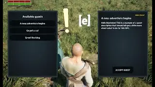 RPG GameDev - Quest Accepting Progress