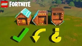 Building Sideways, Upside-down, or ANY direction you want. - LEGO Fortnite