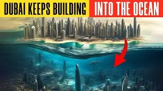 Dubai keeps building into the ocean  #dubaiunderwater #EpicBuildsTV