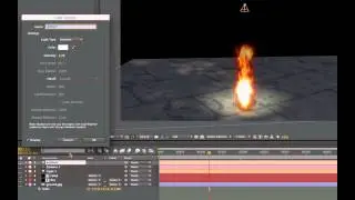 creating fire in after effects