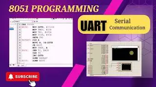 UART of 8051 and assembly Program Part II Hindi