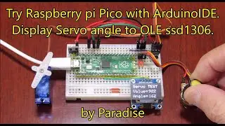 Raspberry pi Pico Servo Motor Tester.
