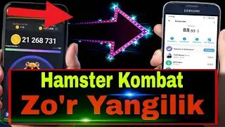 HAMSTER KOMBAT / Asosiy Gapni Aytdi / Pullarni Qanday Chiqarsh? va Listing Kuni