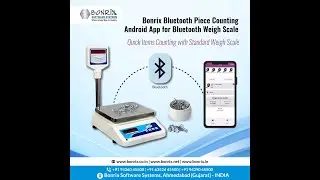 Bonrix Piece Counting Android App for Bluetooth Weigh Scale #weighingmachine #weighingscale #android