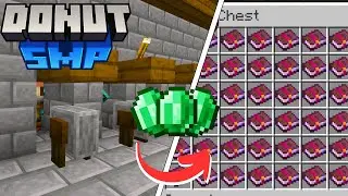How to Create the most Powerful Villager set up on the Donut Smp | Minecraft