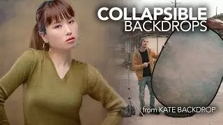 Collapsible Backdrops - A Must Have from Kate Backdrop