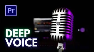 How to make your Voice Sound Deeper in Premiere Pro || Deep Voice Effect Premiere Pro