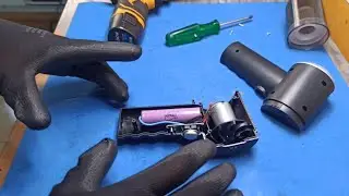 Como Melhorar a Bateria do Mini Aspirador de Pó para durar Mais Tempo Ligado - Upgrade