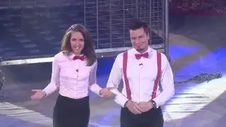 Ведущие утреннего шоу в клетке Игоря Кио в потрясающем шоу Королевский цирк