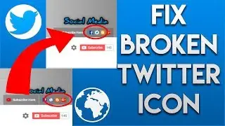How To Fix The Twitter Icon on a YouTube Channel ✔