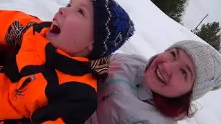 Baikal's Holidays. Alpine Skiing (Sony FDR-X3000)
