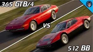 Ferrari 365 GTB/4 vs Ferrari 512 BB | GT Sport Track Tests - Episode 1