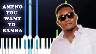 Goya Menor, Nektunez - Ameno Amapiano Remix (you want to bamba)(Piano Tutorial)