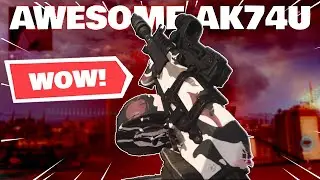 AWESOME AK74U! BEST SMG IN WARZONE SEASON 2! (COLD WAR WARZONE)