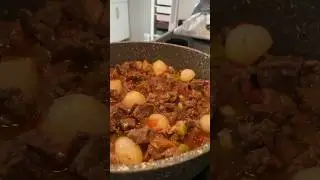 🥩🫑 ÇOK PRATİK VE LEZZETLİ KUZU KAVURMA  #etliyemekler #tarif #kavurma #asmr