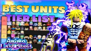 NEW *BEST* Units Tier List in Anime Last Stand... (WINTER QOL UPD 80)