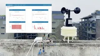 How to implement a remote monitoring weather station using basic coding  and sensors