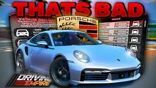 *NEGATIVE SIDES* Of *PORSCHE LICENSING* In Driving Empire... (Roblox)