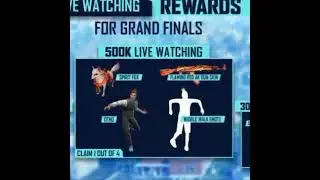 30 January Redeem Code | FF 500k Live Watching Rewards Free Fire New |Redeem Code | 