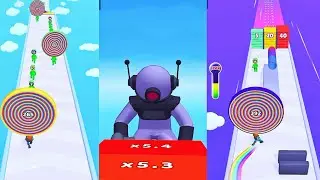 Layer Man 3D 🔘 Android and iOS Gameplay Walkthrough Ep 4