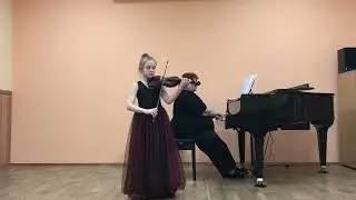 Ф.Зейц «Ученический концерт №2». Попова Таисия, 9 лет