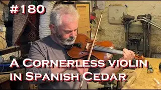 # 180 - A Cornerless Violin in Spanish Cedar - No.55