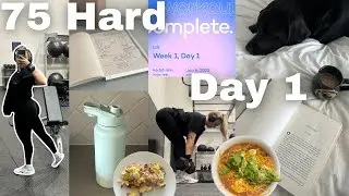THE 75 HARD CHALLENGE Day 1: Starting The Internets Toughest Viral Challenge *watch for motivation*