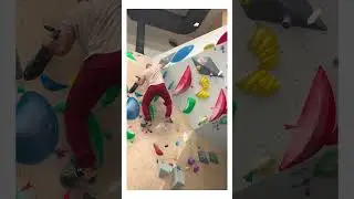 Bouldering - Slovenska Bistrica. Pink (surprise) težavnost